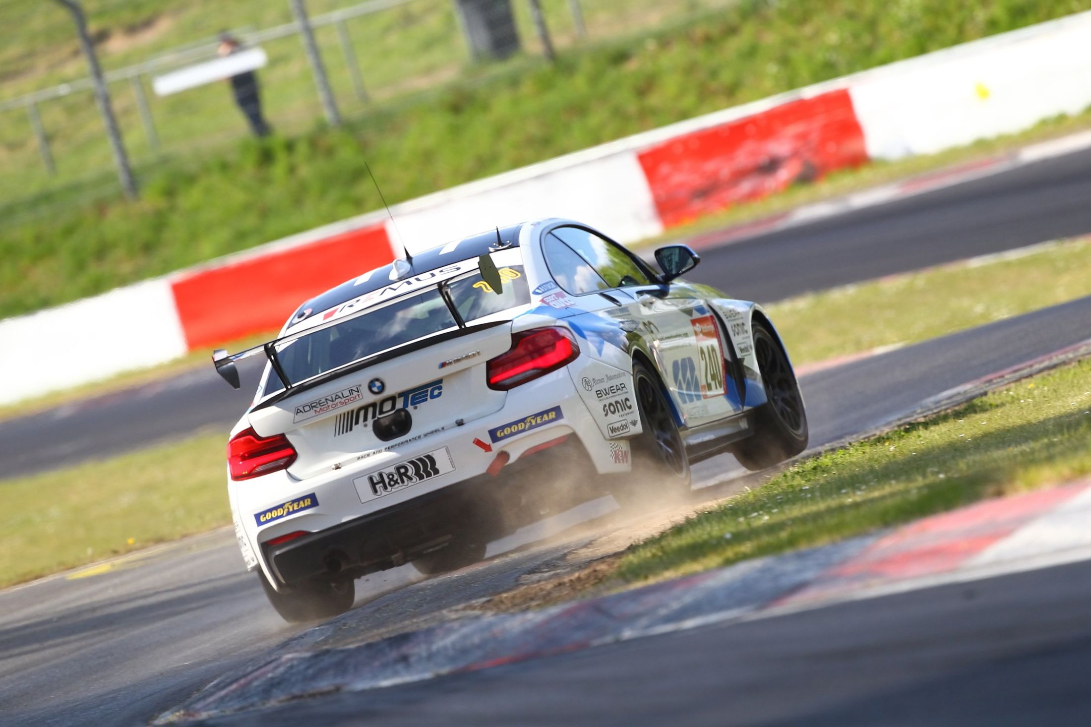 BMW M240i racing on the Nordschleife